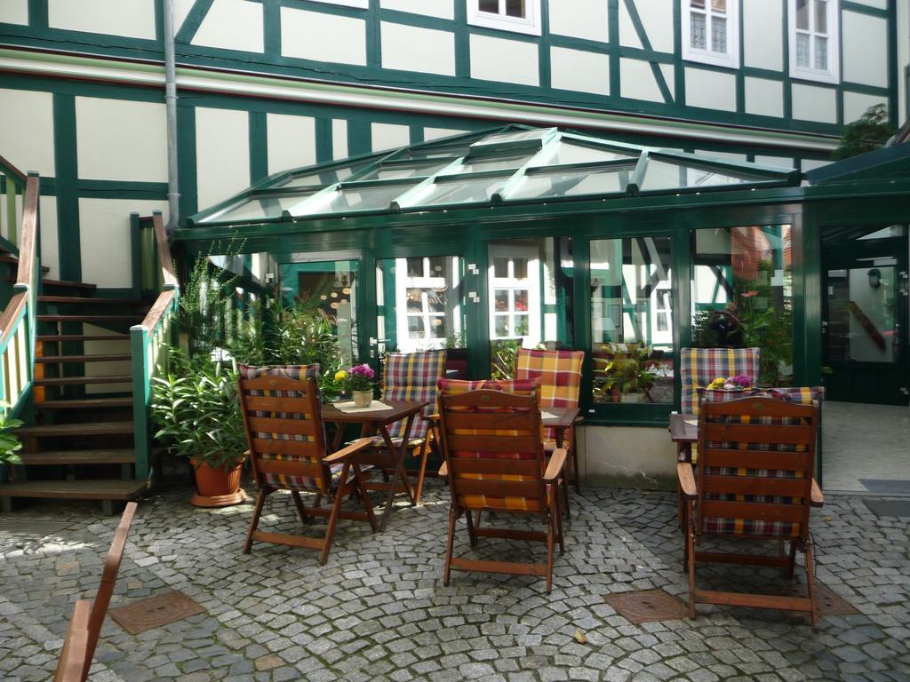 Hotel Am Grudenberg Халберщат Екстериор снимка